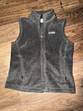 Columbia Fleece Vest Youth’s Gray